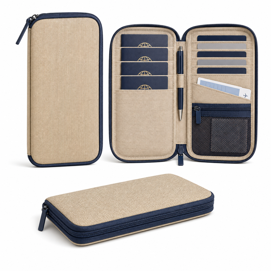 RouteKeep Passport & Travel Document Wallet