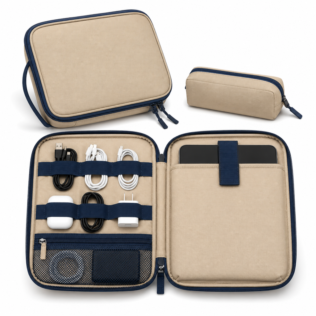 CableHarbor Travel Tech Organizer Case