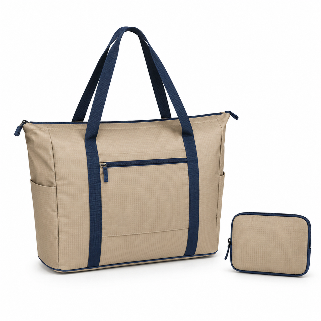 PackAway Foldable Travel Tote with Trolley Sleeve