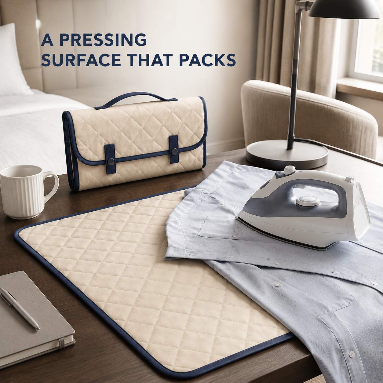 PressFold Foldable Portable Ironing Mat