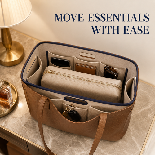 FormNest Felt Handbag Organizer Insert