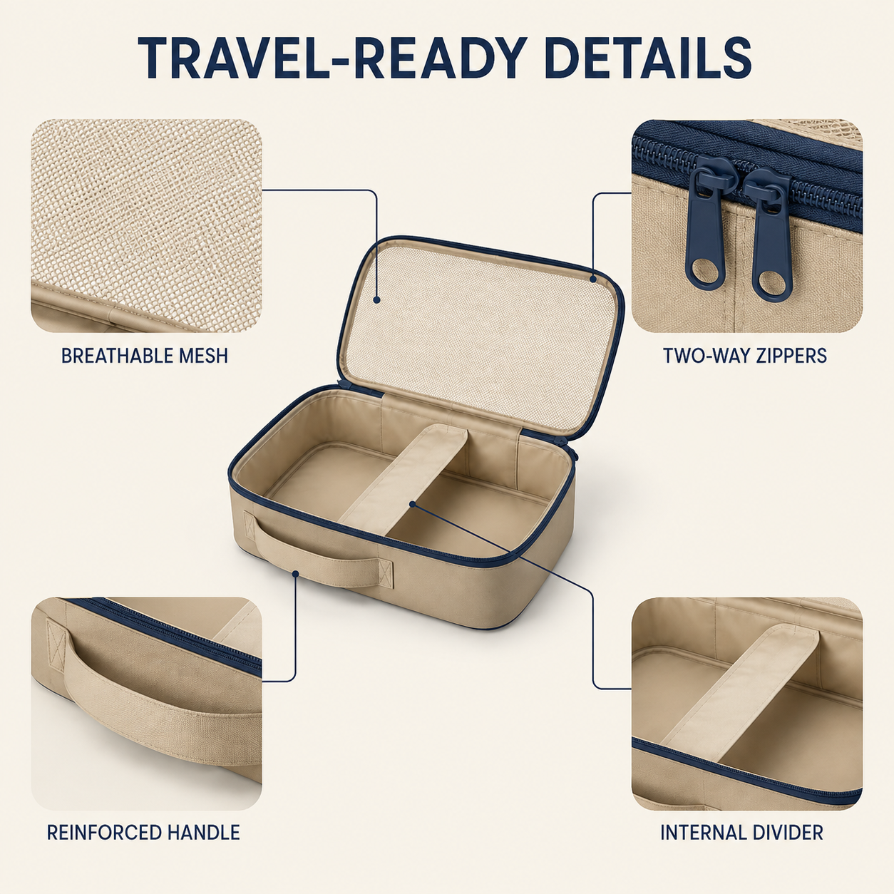 StepNest Travel Shoe Organizer Pair – Set of 2